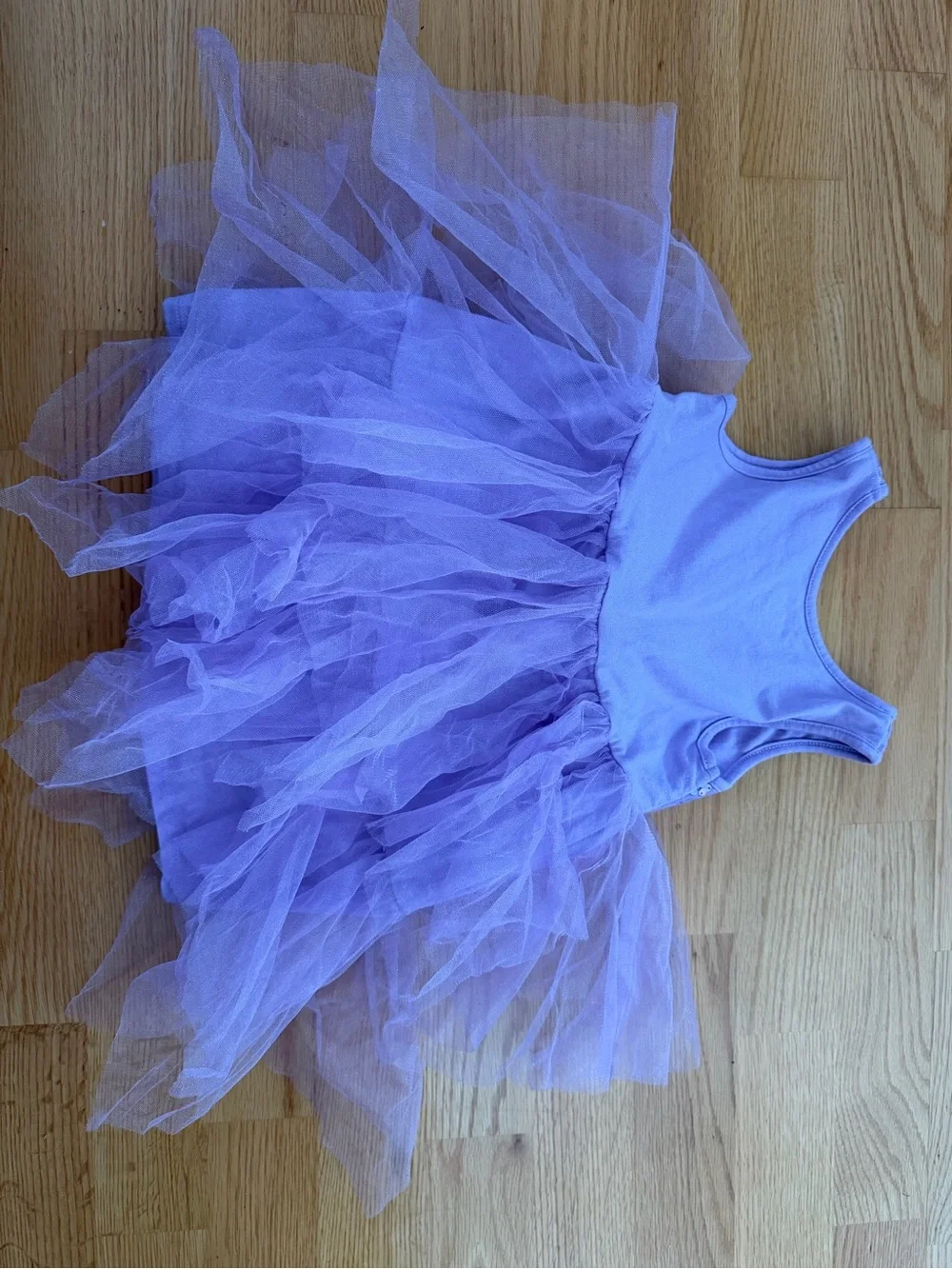 Cat & Jack Lavender Sequin Tulle 2t Dance Costume Dress